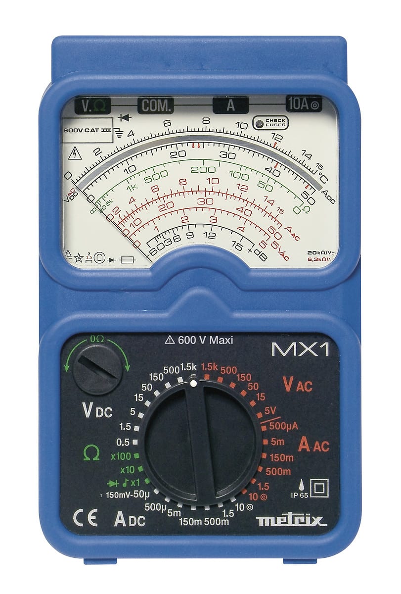 AMRA CHAUVIN ARNOUX - CHAUVIN ARNOUX MX1 MULTIMETRO ANALOGICO
