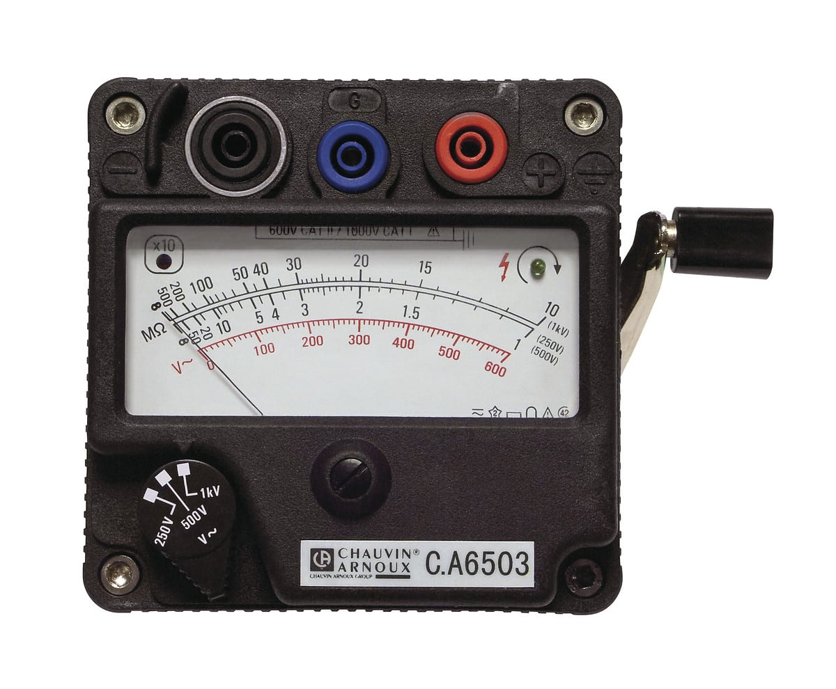 AMRA CHAUVIN ARNOUX - CHAUVIN ARNOUX CA 6503 TESTER ISOLAMENTO