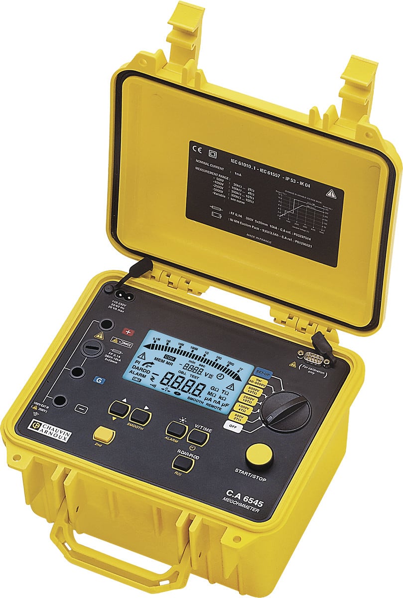 AMRA CHAUVIN ARNOUX - CHAUVIN ARNOUX CA 6545 TESTER ISOLAMENTO