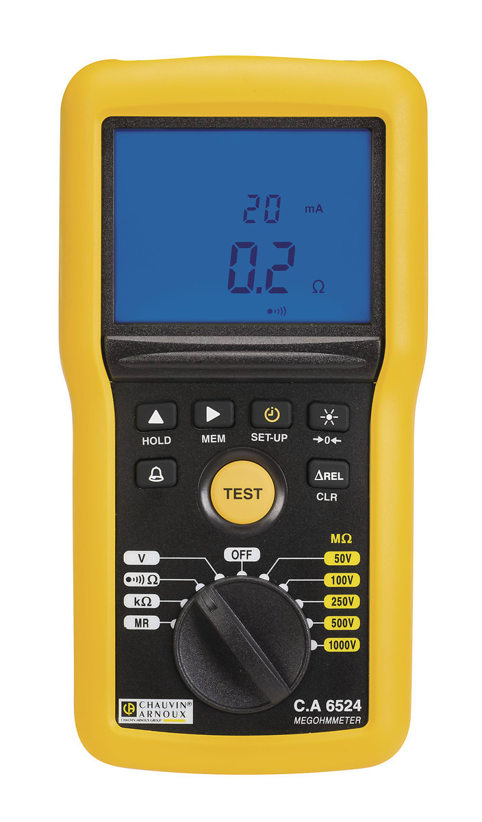 AMRA CHAUVIN ARNOUX - CHAUVIN ARNOUX CA 6524 TESTER ISOLAMENTO