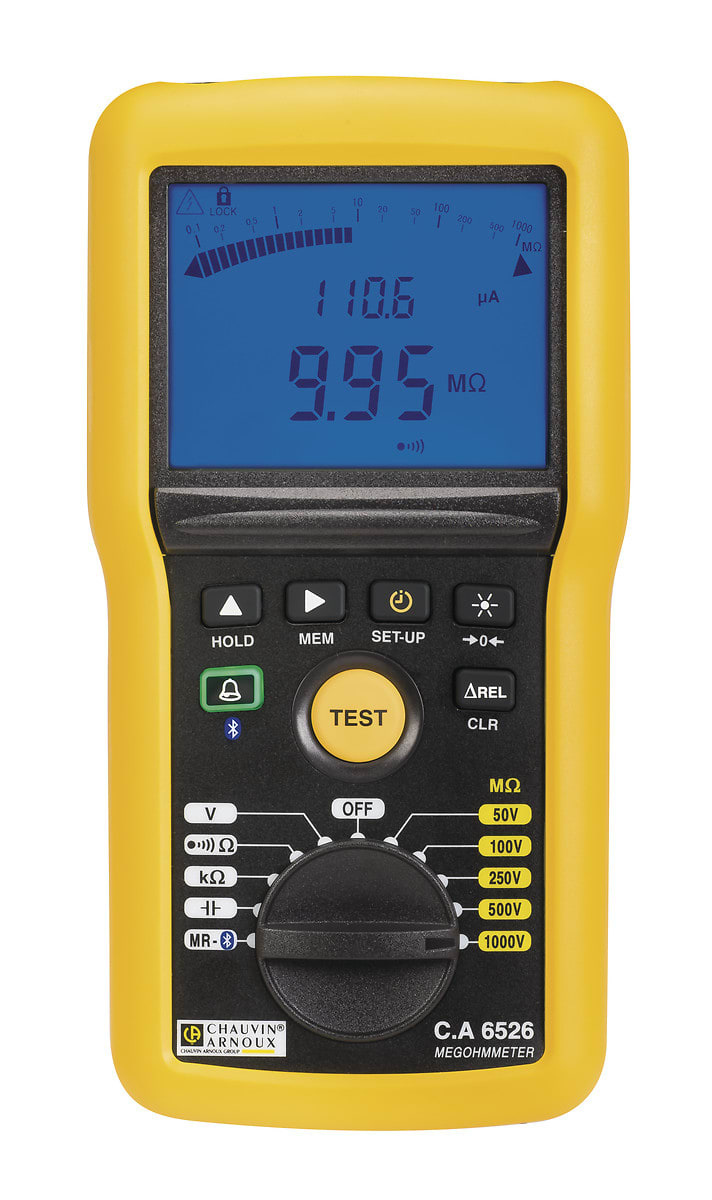 AMRA CHAUVIN ARNOUX - CHAUVIN ARNOUX CA 6526 TESTER ISOLAMENTO