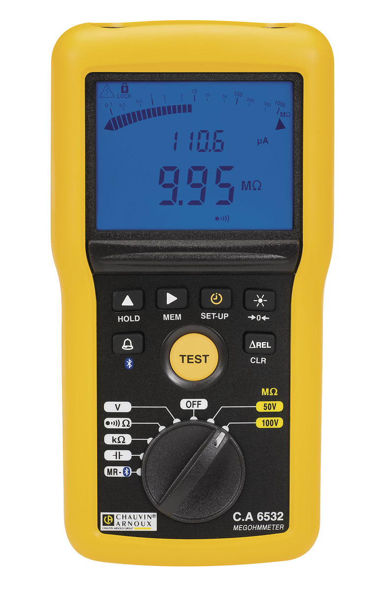 AMRA CHAUVIN ARNOUX - CHAUVIN ARNOUX CA 6532 TESTER ISOLAMENTO