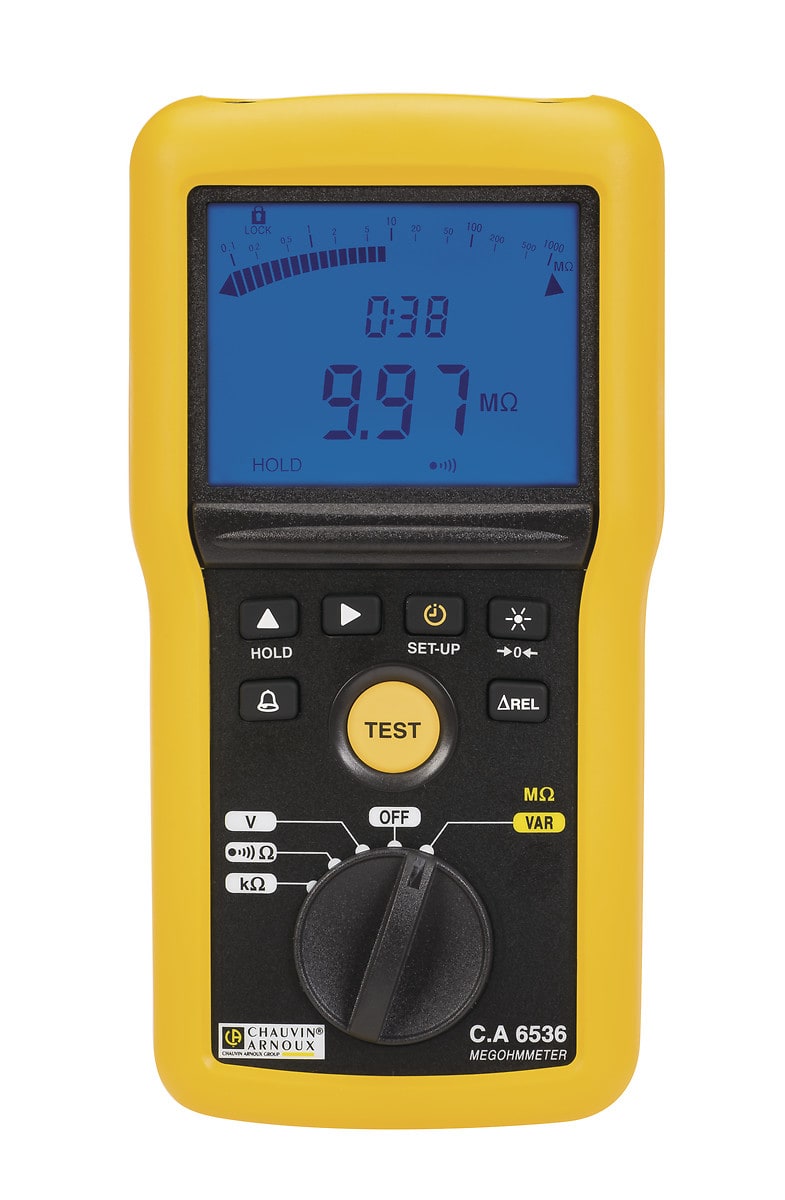 AMRA CHAUVIN ARNOUX - CHAUVIN ARNOUX CA 6536 TESTER ISOLAMENTO