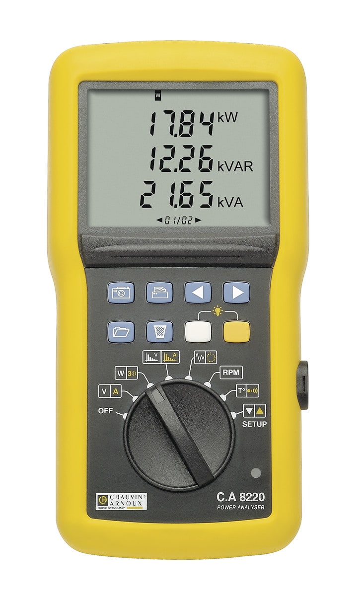 AMRA CHAUVIN ARNOUX - CHAUVIN ARNOUX CA 8220 ANALIZZATORE RETE