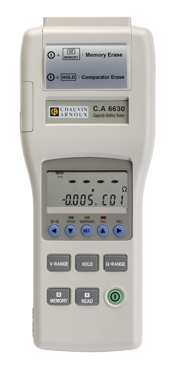 AMRA CHAUVIN ARNOUX - CHAUVIN ARNOUX CA 6630 TESTER BATTERIE