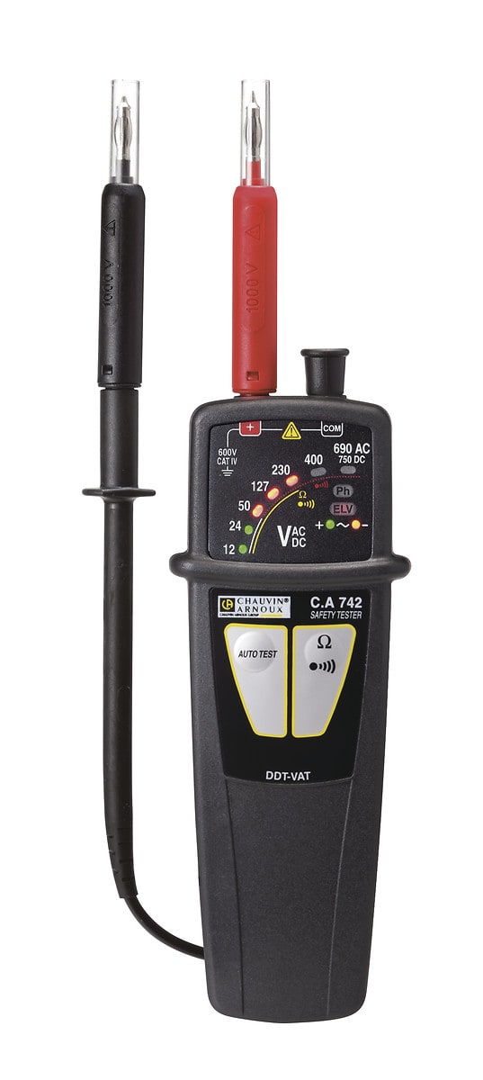 AMRA CHAUVIN ARNOUX - CHAUVIN ARNOUX CA 742 TESTER TENSIONE AC