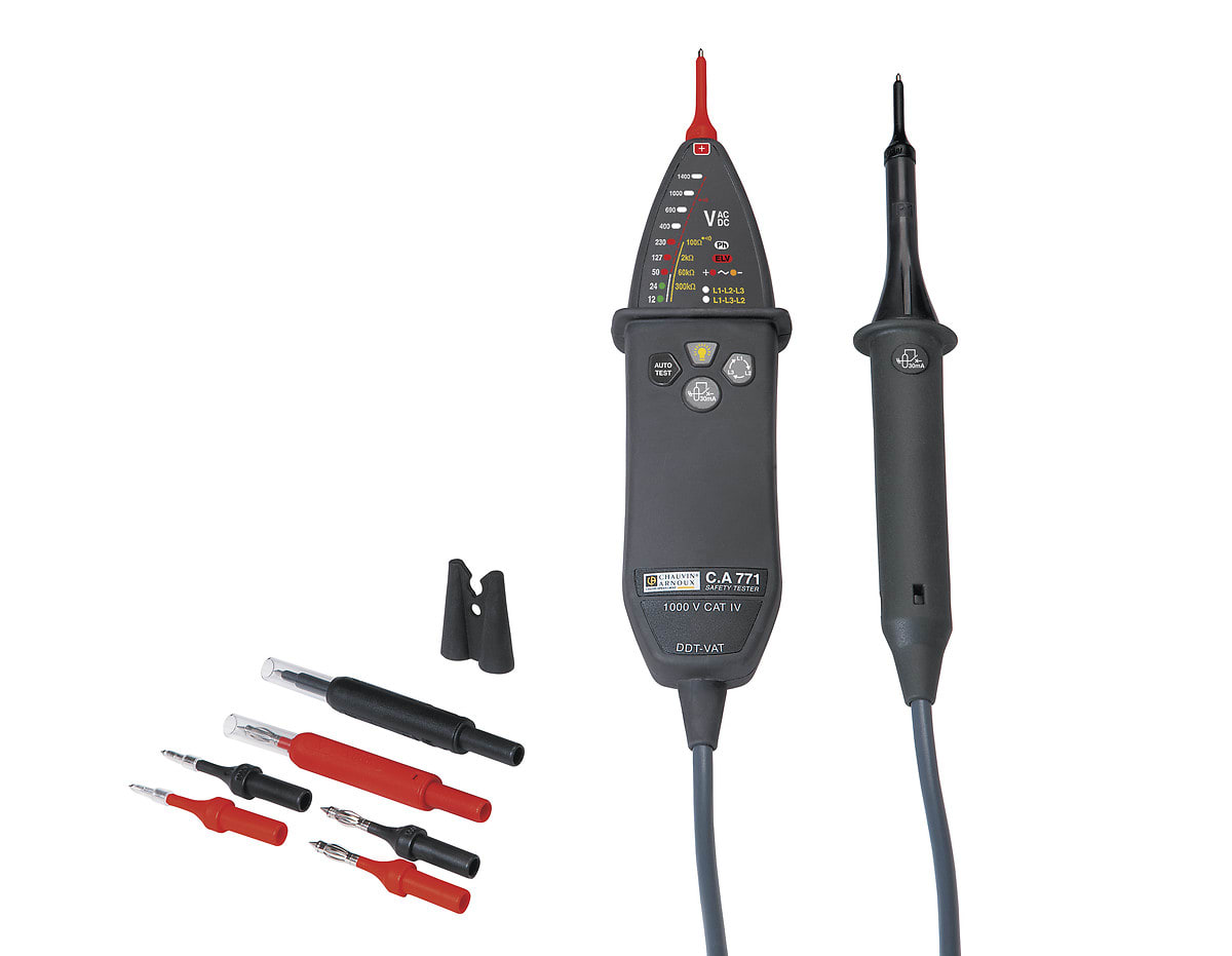 AMRA CHAUVIN ARNOUX - CHAUVIN ARNOUX CA 771 TESTER TENSIONE AC