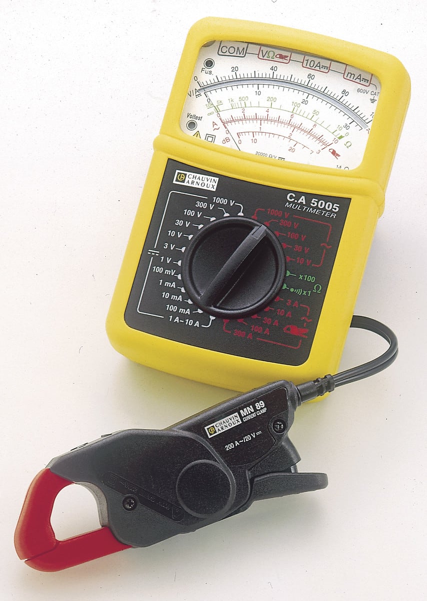 AMRA CHAUVIN ARNOUX - CHAUVIN ARNOUX CA 5005 MULTIMETRO ANALOG