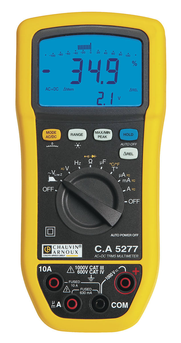 AMRA CHAUVIN ARNOUX - CHAUVIN ARNOUX CA 5277 MULTIMETRO DIGITA P01196777