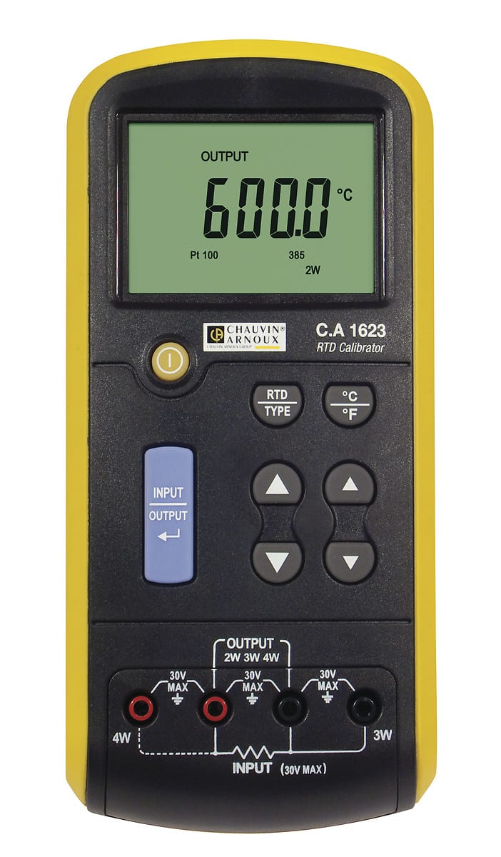AMRA CHAUVIN ARNOUX - CHAUVIN ARNOUX CA 1623 CALIBRATORE PT100