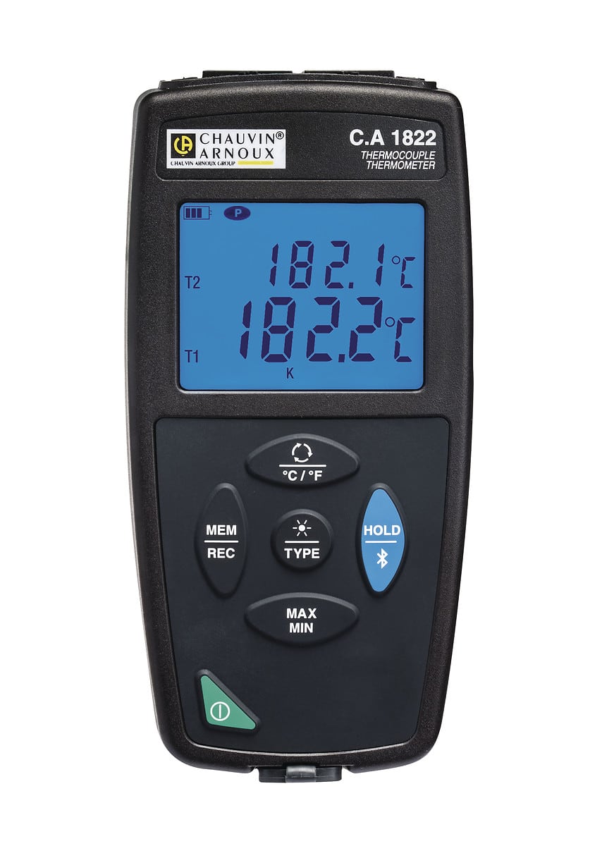AMRA CHAUVIN ARNOUX - CHAUVIN ARNOUX CA 1822 TERMOMETRO TC2 P01654822
