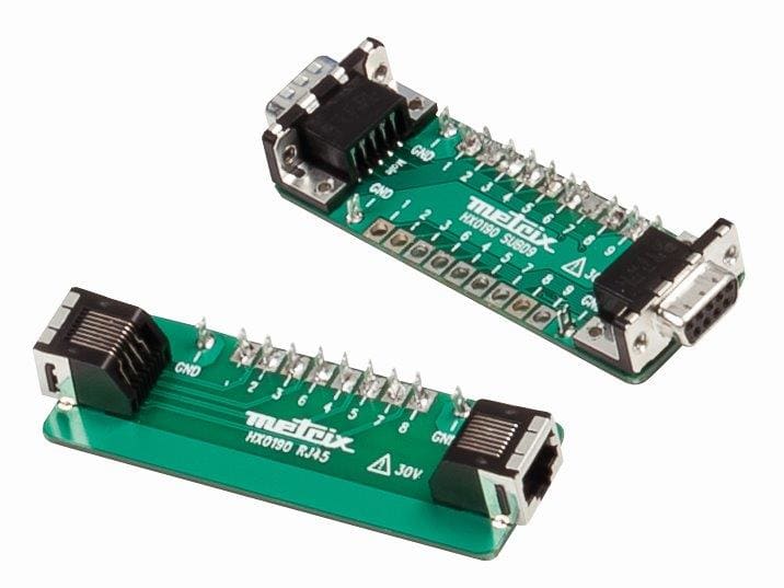 AMRA CHAUVIN ARNOUX - CHAUVIN ARNOUX HX190 SCHEDA BUS SUBD9-RJ