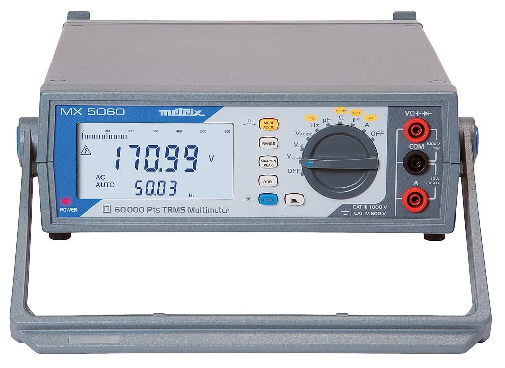 AMRA CHAUVIN ARNOUX - CHAUVIN ARNOUX MX5060 MULTIMETRO BANCO