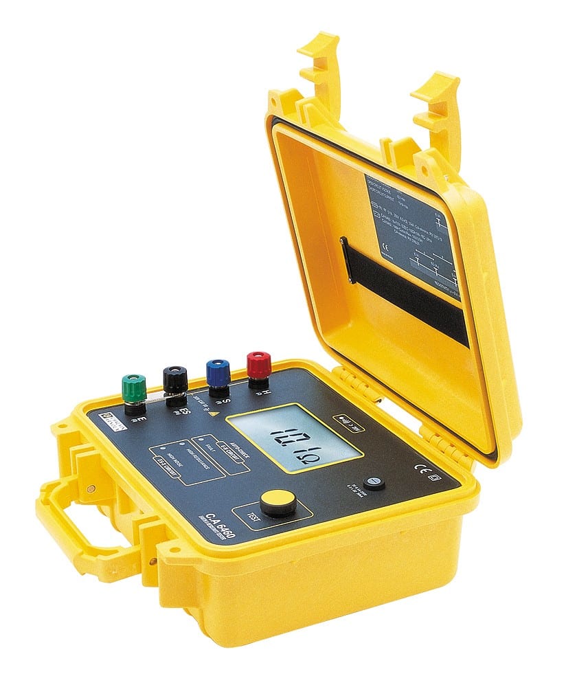 AMRA CHAUVIN ARNOUX - CHAUVIN ARNOUX CA 6460 TESTER DI TERRA