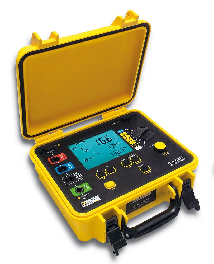 AMRA CHAUVIN ARNOUX - CHAUVIN ARNOUX CA 6471 TESTER DI TERRA