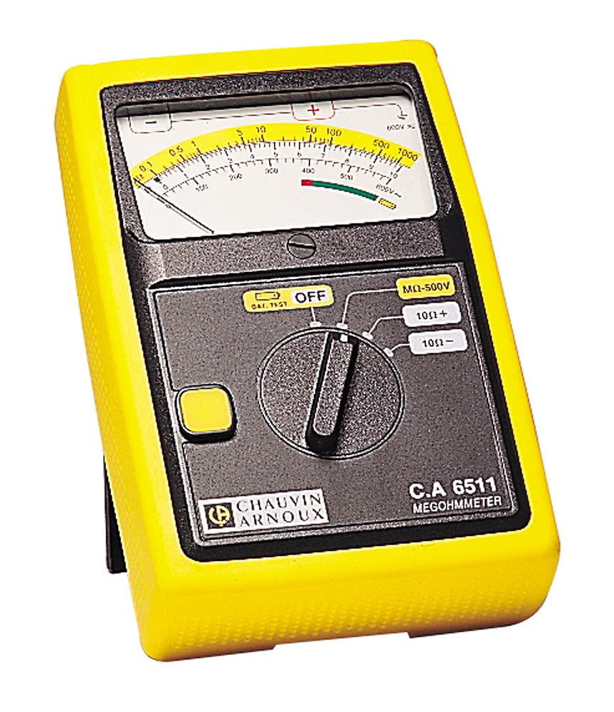 AMRA CHAUVIN ARNOUX - CHAUVIN ARNOUX CA 6511 TESTER ISOLAMENTO