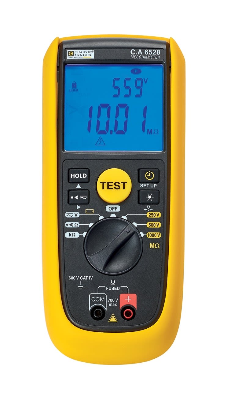 AMRA CHAUVIN ARNOUX - CHAUVIN ARNOUX CA 6528 TESTER ISOLAMENTO