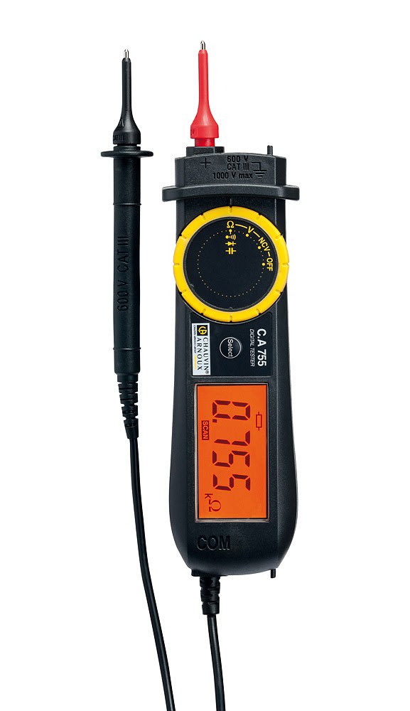 AMRA CHAUVIN ARNOUX - CHAUVIN ARNOUX CA 755 TESTER DIGITALE