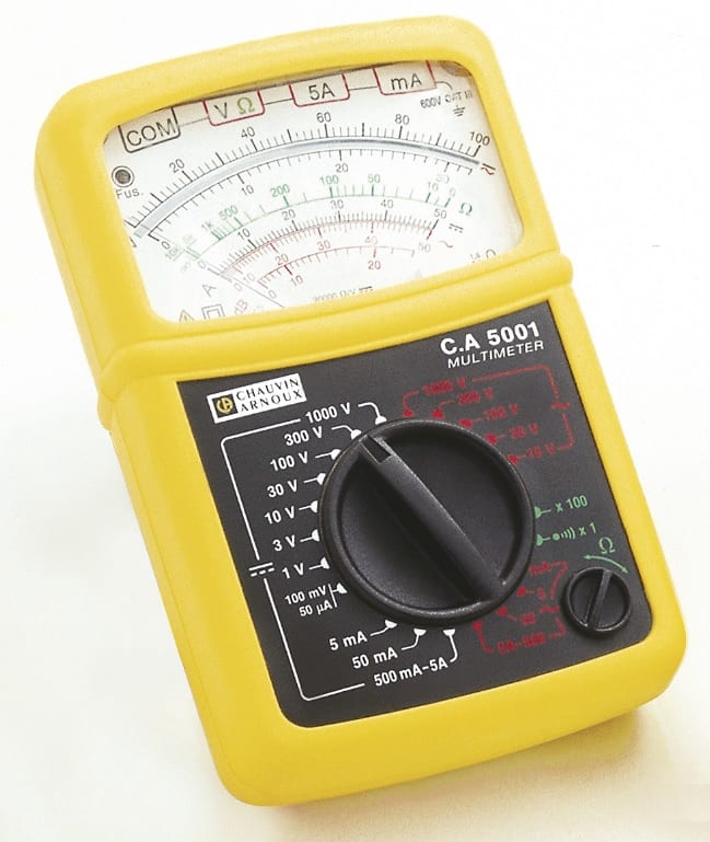 AMRA CHAUVIN ARNOUX - CHAUVIN ARNOUX CA 5001 MULTIMETRO ANALOG
