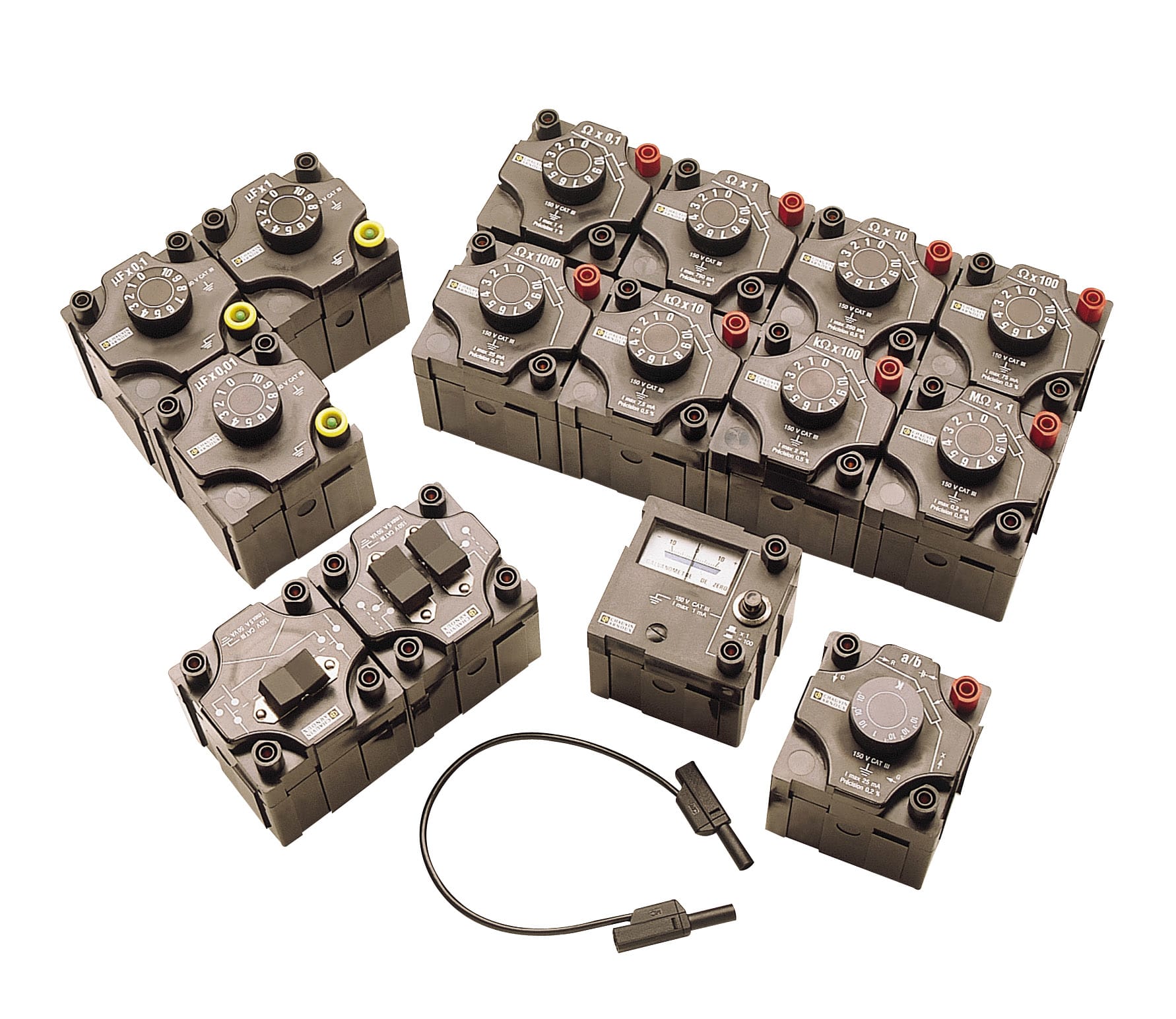 AMRA CHAUVIN ARNOUX - CHAUVIN ARNOUX CASSETTA RESISTENZA 0,1-1