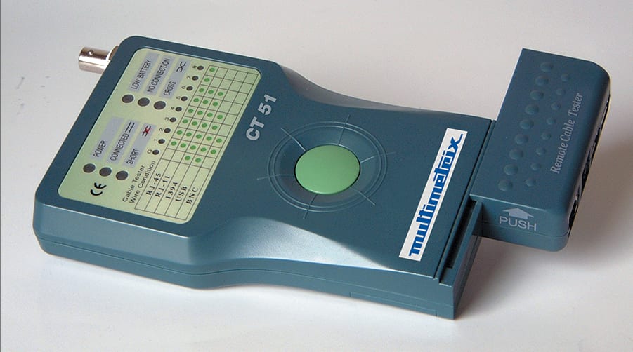 AMRA CHAUVIN ARNOUX - CHAUVIN ARNOUX CT51 TESTER CAVI RETE