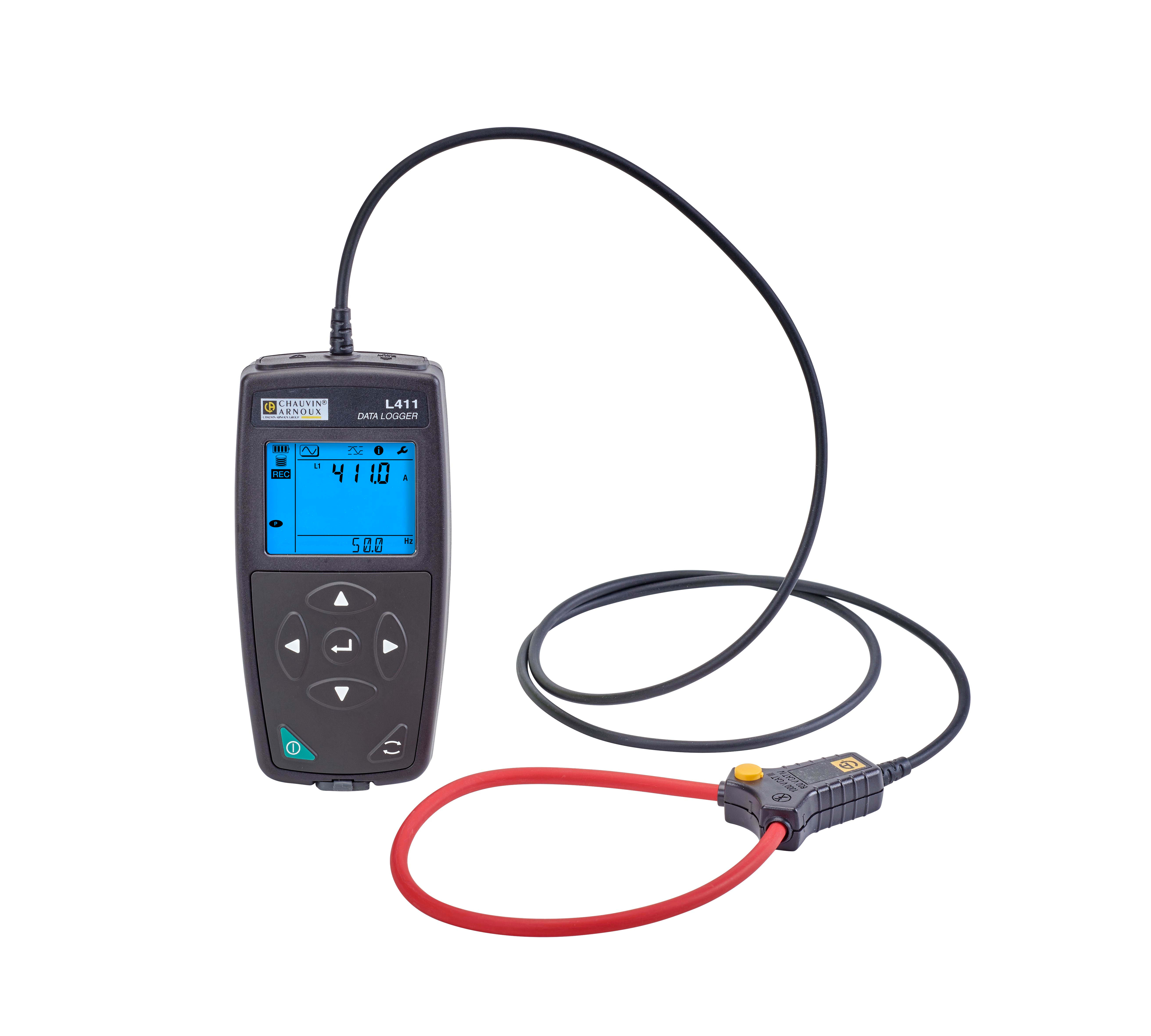 AMRA CHAUVIN ARNOUX - L411 Registratore corrente AC 1 ingresso, Wi-Fi, Webserver, USB