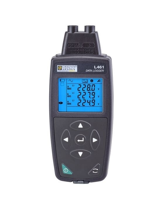 AMRA CHAUVIN ARNOUX - L461 Registratore tensione AC/DC 1 ingresso, Wi-Fi, Webserver, USB