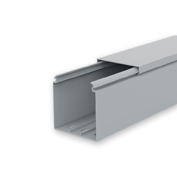 ARNOCANALI - CANALE PORTACAVI 40X80 GRIGIO