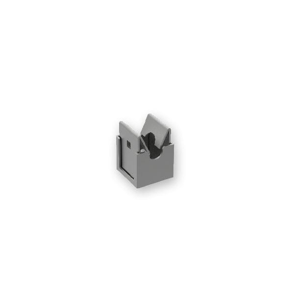 ARNOCANALI - SUPPORTO CLIK X TONDINO D8 MM INOX