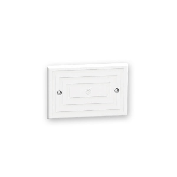 ARNOCANALI - PLACCA CIECA 3 POSTI 83,5 BIANCO