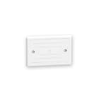 ARNOCANALI - PLACCA CIECA 3 POSTI 83,5 BIANCO