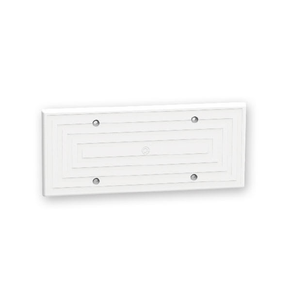 ARNOCANALI - PLACCA CIECA 7 POSTI 100MM BIANCO