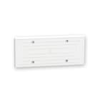 ARNOCANALI - PLACCA CIECA 7 POSTI 100MM BIANCO