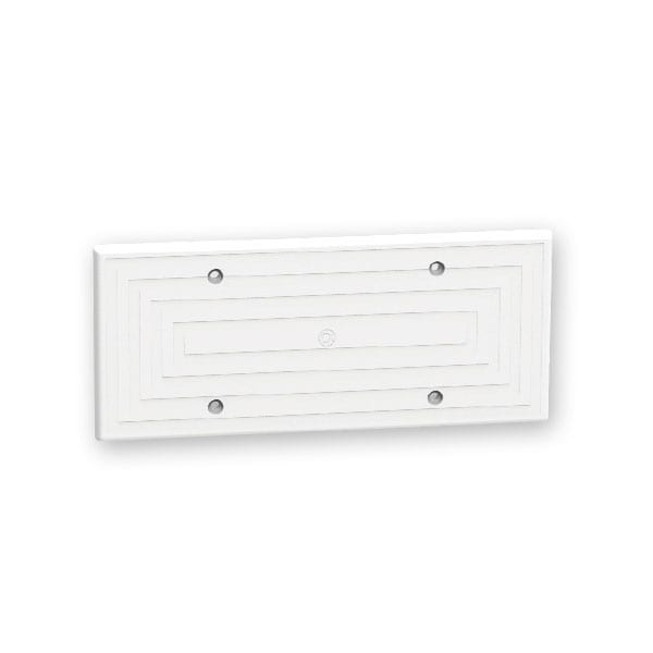 ARNOCANALI - PLACCA CIECA 7 POSTI 100MM BIANCO
