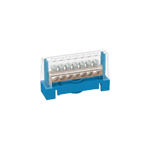 ARNOCANALI - MORSETTIERA RIPARTIZIONE 7 FORI BLU