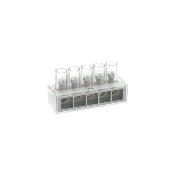 ARNOCANALI - MORSETTO UNIPOLARE 5 FORI X 25 MMQ