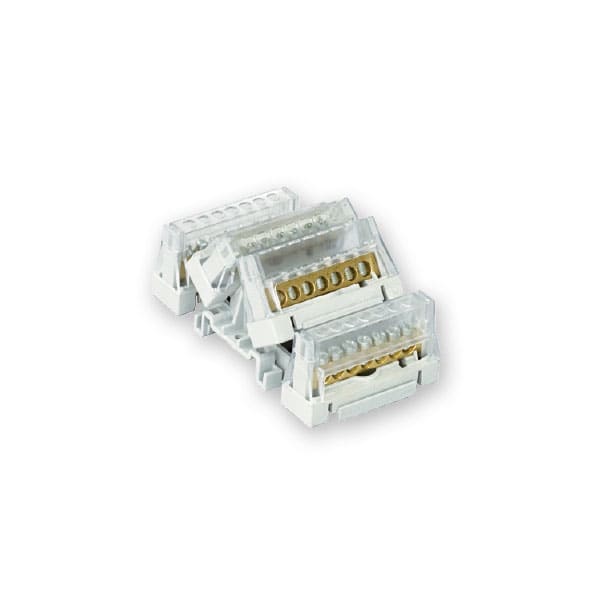 ARNOCANALI - MORSETTIERA TETRAPOLARE 7 FORI 50A