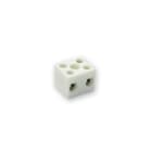 ARNOCANALI - MORSETTO PORCELLANA 2 FORI 6 MMQ