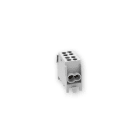 ARNOCANALI - MORSETTO UNIPOLARE 4 FORI GRIGIO