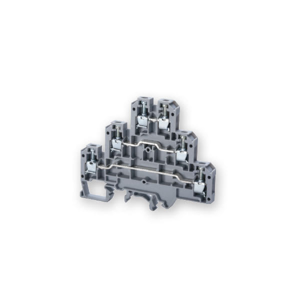ARNOCANALI - MORSETTO 3 LIVELLI 2.5MMQ GRIGIO