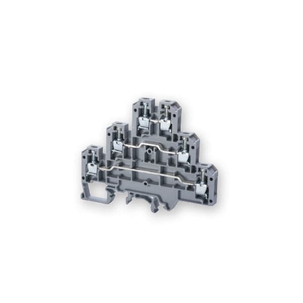 ARNOCANALI - MORSETTO 3 LIVELLI 2.5MMQ GRIGIO
