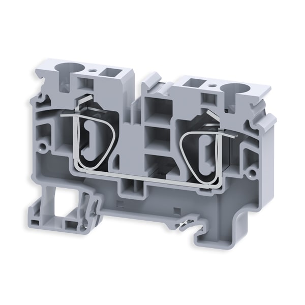 ARNOCANALI - MORSETTO QUADRO MOLLA 10 MMQ GRIGIO