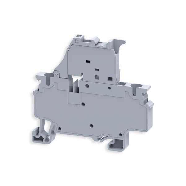 ARNOCANALI - MORSETTO FUSIBILE 6/60V 6MMQ GRIGIO