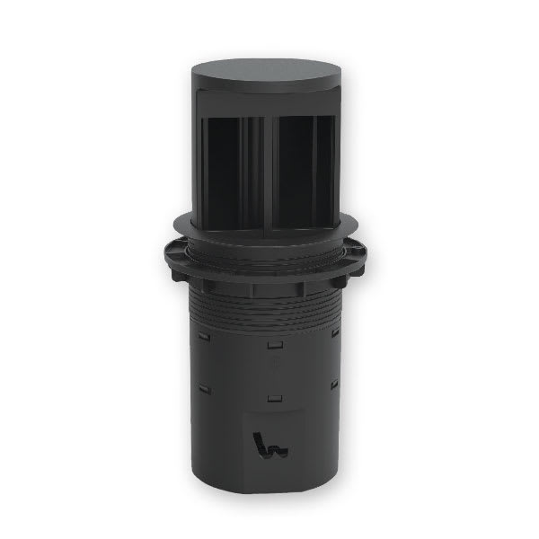 ARNOCANALI - TORRETTA 8P LIVINGLIGHT NERA M104N