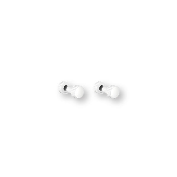 ARNOCANALI - VITE NYLON 6X10 E DADO CIECO BIANCO