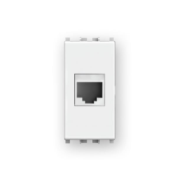 ARNOCANALI - PRESA RJ45 CAT6 AGGANCIO LL BIANCA