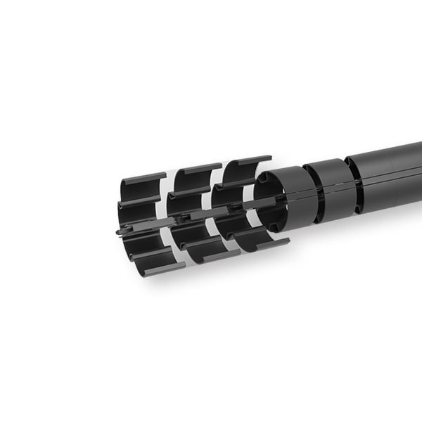 ARNOCANALI - CANALE FLEX ROTONDO D70 MM NERO MRC70N