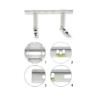 ARNOCANALI - STAFFA REGOL. 450X800 KG140(420) N001E