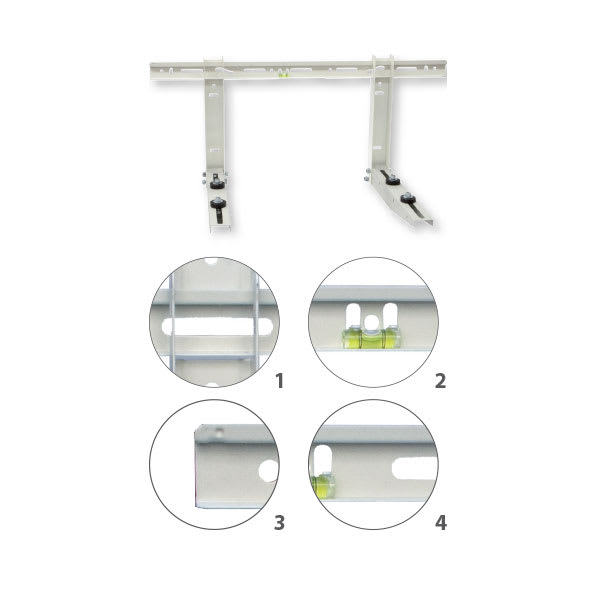 ARNOCANALI - STAFFA REGOL. 550X1000 KG150 N003E