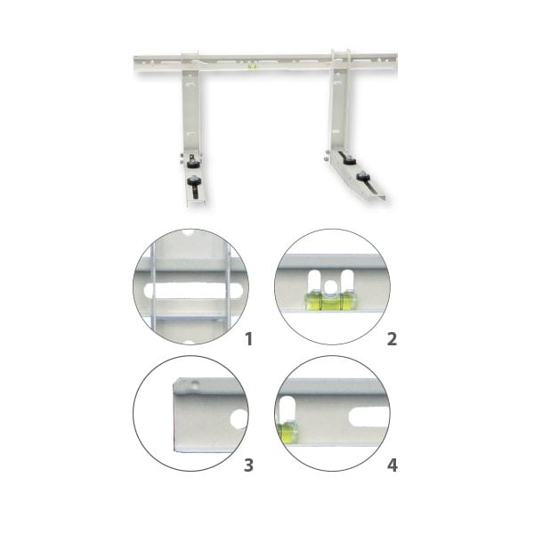 ARNOCANALI - STAFFA REGOL. 550X800 KG150 (420)
